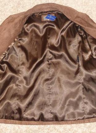 Новая замшевая куртка, пиджак per una (marks&spencer) р.8 ,оригинал5 фото