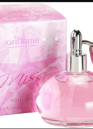 Туалетна вода miss o від oriflame ( міс о оріфлейм ), 50мл. раритет.