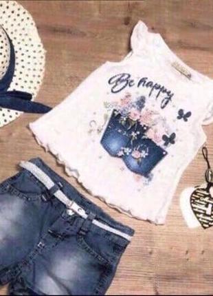 Костюм шорты футболка zara,mango,h&m