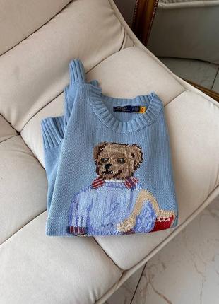 Шикарний светр у стилі polo ralph lauren люкс якість3 фото