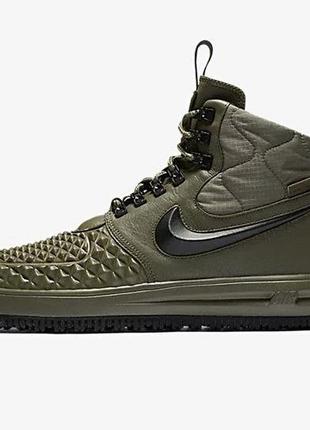 Nike lunar force 1 duckboot green1 фото