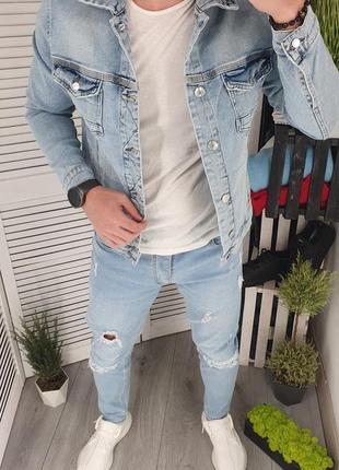 Джинсовка джинсовая куртка4 фото
