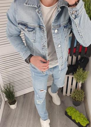 Джинсовка джинсовая куртка6 фото
