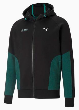 Zip худи puma mercedes - amg petronas f1 hooded sweat jacket