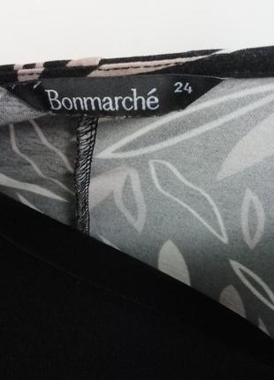 Трикотажная блузка в цветочный принт 24 р от bonmarche4 фото