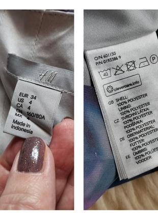 Платье свободного кроя h&m простое лаконичное платье шифон платье шифт h&m4 фото