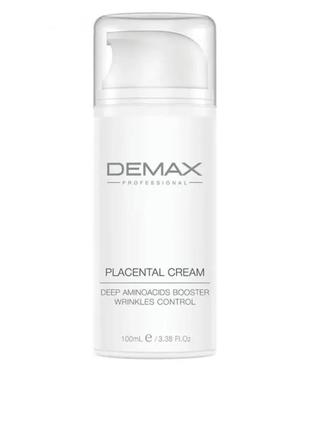 Плацентарний крем для повного живлення шкіри обличчя, demax placental cream