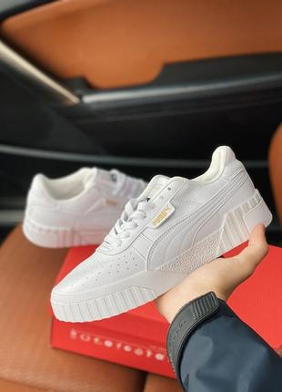 Кросівки кеди puma cali white кроссовки кеды2 фото