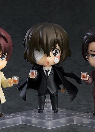 Оригинальная аниме фигурка нендороид дадзай осаму дазай бсд nendoroid osamu dazai dark...