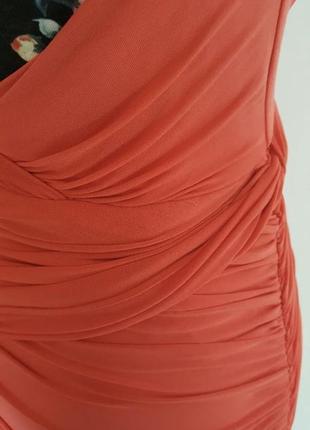 Платье красное вечернее новое с открытой спиной bcdg max azria4 фото