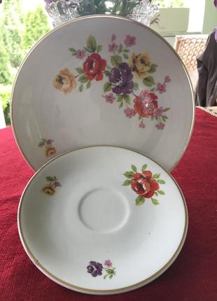 Набор тарелок-винтаж!