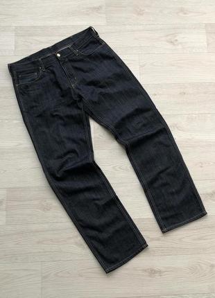 Шикарні джинси carhartt wip western pant jeans navy2 фото