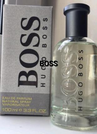 Свежий классный аромат парфюма hugo boss bottled men 100ml