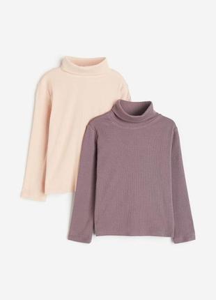 Гольф водолазка h&m на девочку 2-4-6 лет 98/104 и 110/116 см гольфик hm