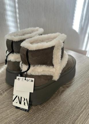 Зимние сапоги zara2 фото