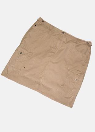 Фирменная юбка в стиле кежуал, длина до колена, размер 46-48 eur