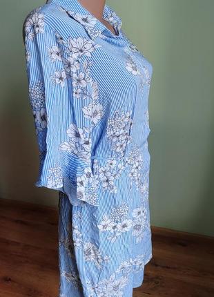 Плаття сукня платье сарафан сорочковий стиль рубашковый2 фото