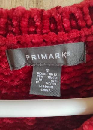 Бархатный свитер велюровый primark4 фото