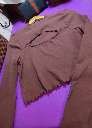 🛍️ кофта на довгий рукав під шию з вирізом на грудях 🛍️ підпишись щоб бути в курсі щоденних обнов 🛍️