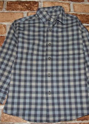 Рубашка мальчику котон 6 лет