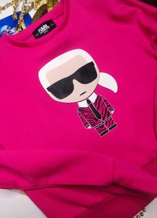 Karl lagerfeld s xs 150 детская кофта худи