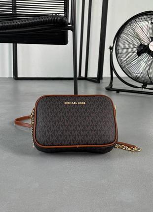 Michael kors jet set dark brown