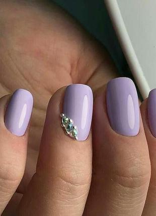 Сиреневый, фиолетовый, лавандовый гель-лак #45,#1192 фото