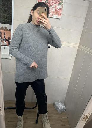 Свитер из альпаки и шерсти