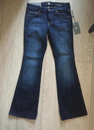 Стильные расклешенные джинсы 7 for all mankind®9 фото