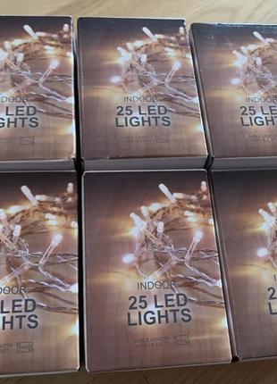 Гірлянда на батарейках (25 діодів)