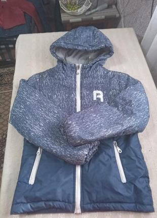 Куртка демисезон утеплена на хлопчика 12 років