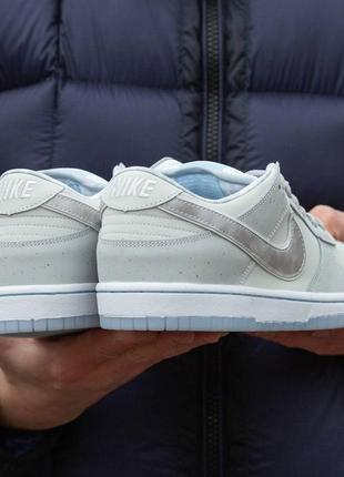 Кроссовки nike sb dunk lobster white2 фото