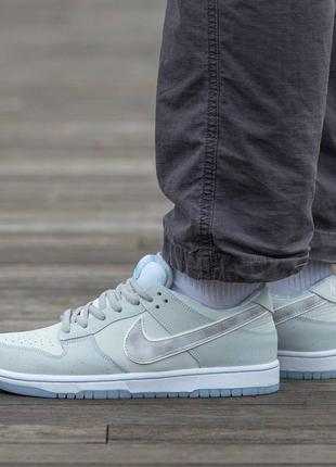 Кроссовки nike sb dunk lobster white9 фото