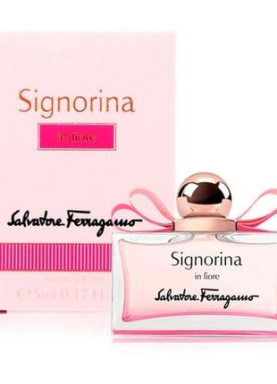 Salvatore ferragamo signorina in fiore 5мл