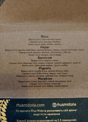 Мужской набор rhus midoria