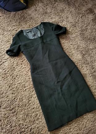 Шерсть платье louis feraud