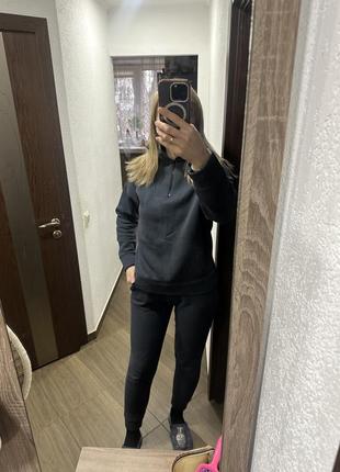 Стильный утепленный костюм на флисе, качественный