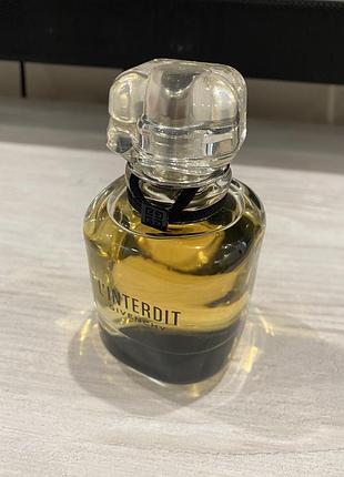 Парфумована вода givenshy  l'interdit eau de parfum