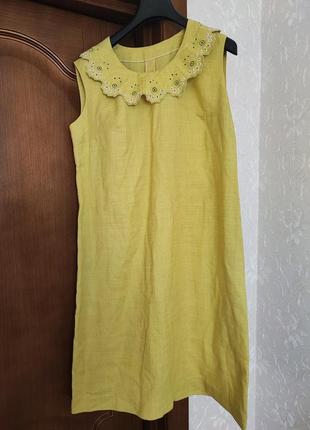 Сукня льон1 фото