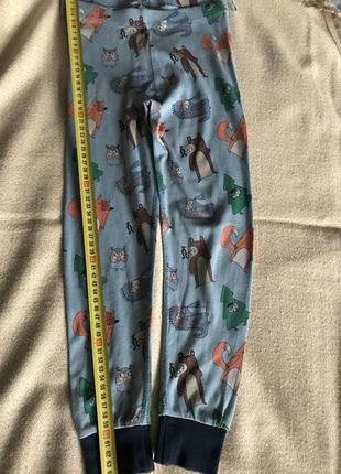 Штаны пижамные на мальчика 4-6 лет, тянутся2 фото