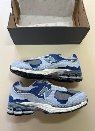 Стильные теплые мужские кроссовки new balance 2002r7 фото