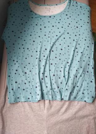Комплект пижама м размер сборная футболка + шорты3 фото
