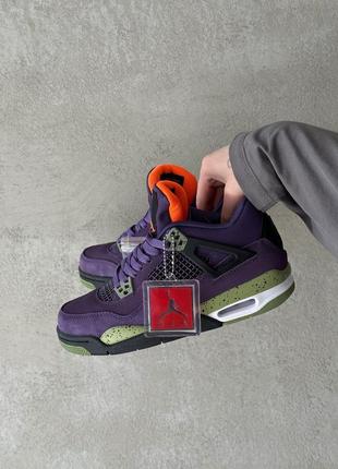 Кросівки nike air j0rdan 4 retro canyon purple9 фото
