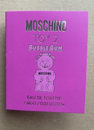 Moschino toy 2 bubble gum edt 1ml1 фото