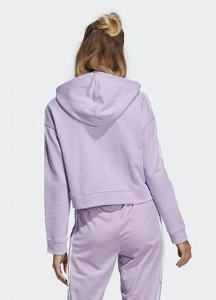 Укороченная худи в ретро-стил adidas, оригинал5 фото