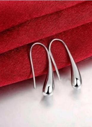 Серьги серебро silver must have