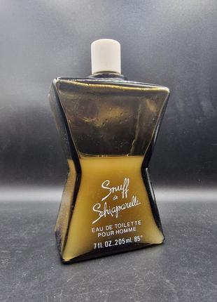 Snuff schiaparelli 205ml eau de toilette pour homme порожній флакон