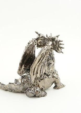 Статуэтка дракона коллекционная сувенир дракон dragon statuette gold4 фото