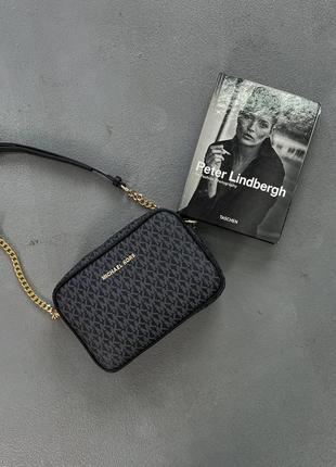 Сумка michael kors jet set dark blue