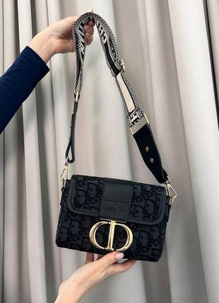 Сумка cristian dior montaigne dark blue